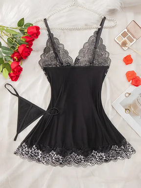 Lingerie com Acabamento em Renda - Joana