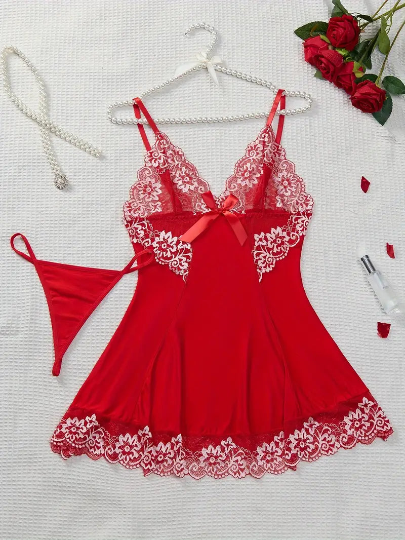 Lingerie com Acabamento em Renda - Joana